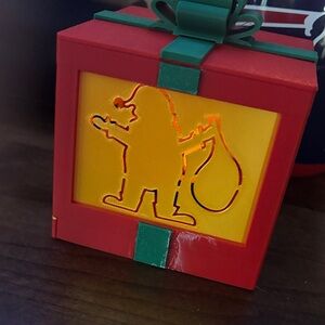 Others Follow Red and Green Holiday Decor Box